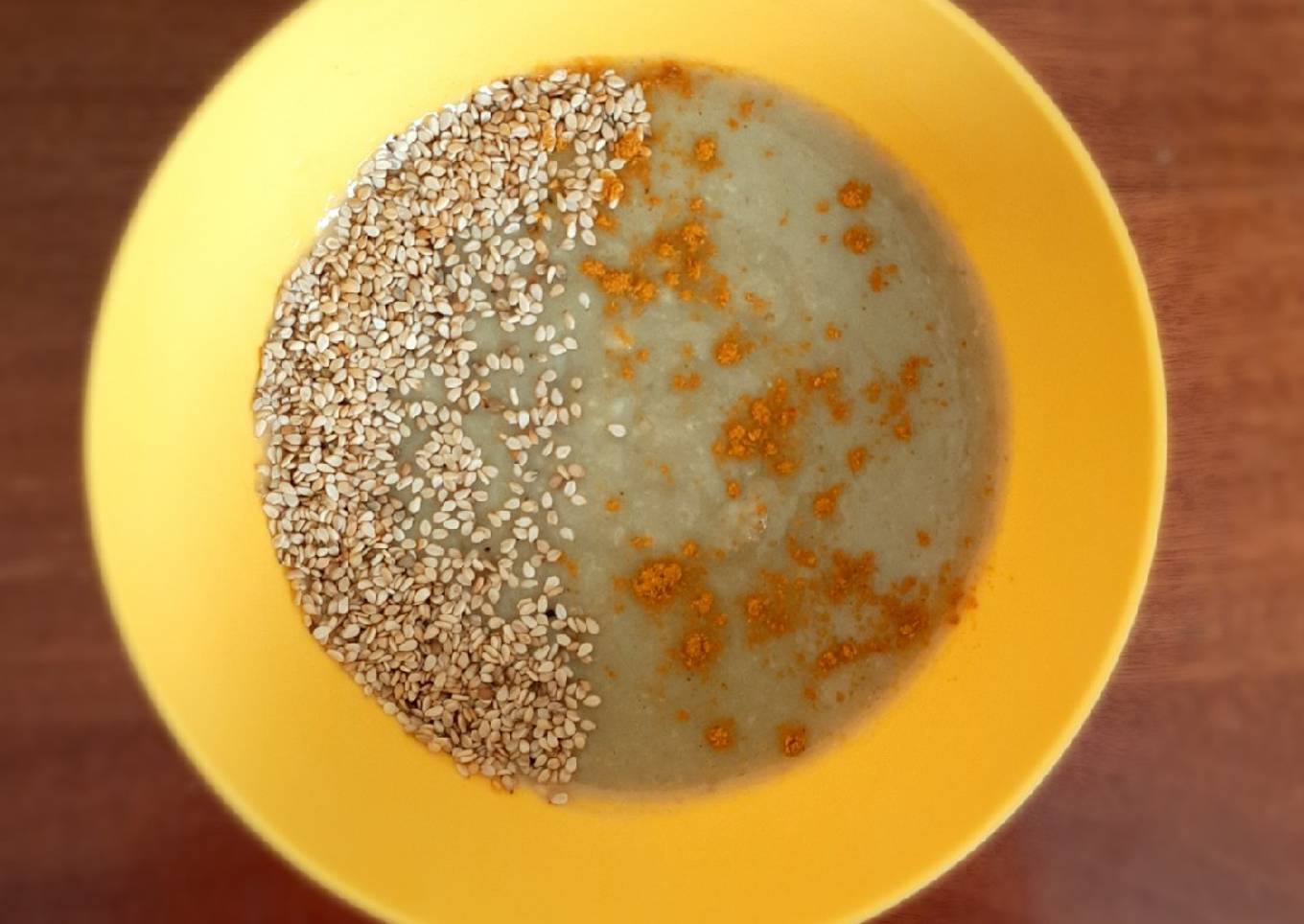 Avocado banana oat porrige