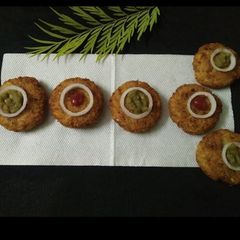 Potato Semolina Cutlets A picture of Potato Semolina Cutlets.
