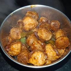 A picture of Soya chilli.