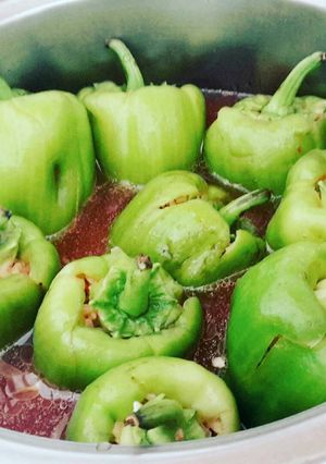 Foto resep Biber Dolması (Nasi Paprika) ala Turki
