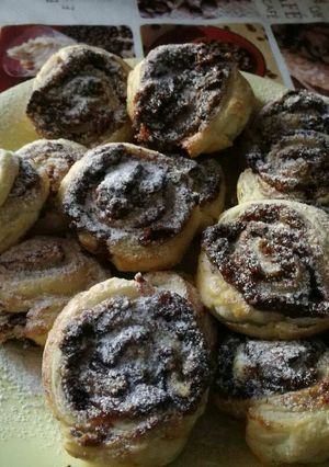 Zserbós csiga recept fotója