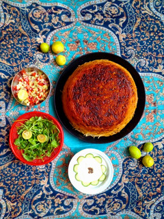 عکسی از دستور ماکارونی قالبی