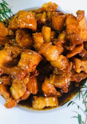 Hình của món Thịt ba chỉ kho.