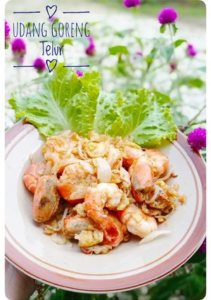 Foto resep Udang Goreng Telur