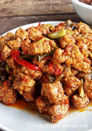 Foto resep Tempe ponggol setan ala ibun