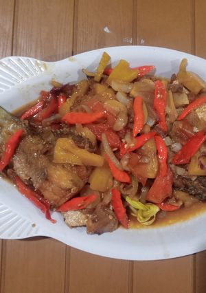 Foto resep Ikan kakap masak kecap sederhana