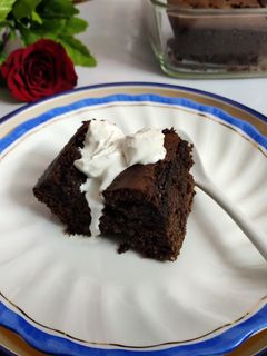 ব্রাউনি (Brownie made with Hershey's syrup  recipe in bengali) রেসিপির প্রধান ছবি