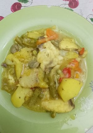 Una foto de Cazón con patatas