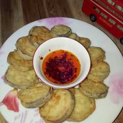 Terong crispy with chili oil রেসিপির প্রধান ছবি