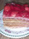Postre de frutilla