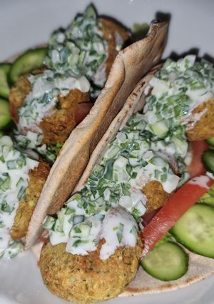 Una foto de Falafel