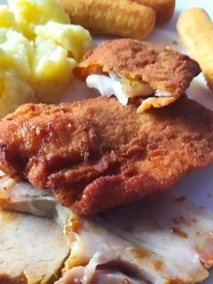 Rántott tőkehal recept fotója