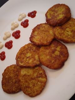 عکسی از دستور کوکو کدو سیب زمینی