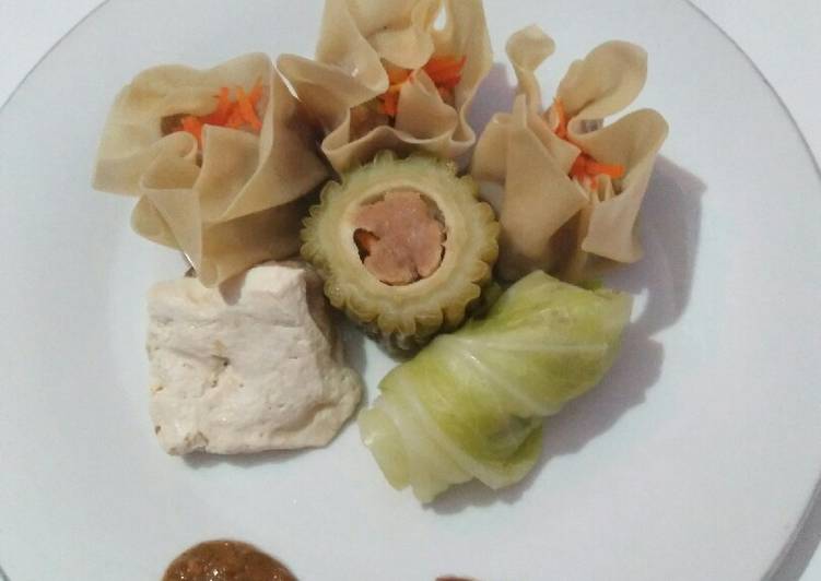 Resep Siomay tuna ayam Anti Gagal