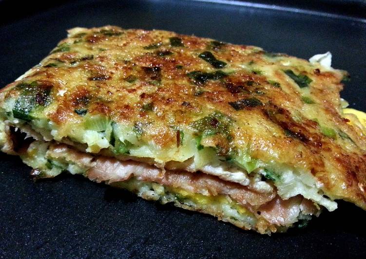 Step-by-Step Guide to Prepare Any-night-of-the-week Leek pancake ～ Taiwanese flavor