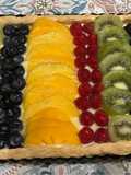 Banda de hojaldre con fruta fresca !!!!