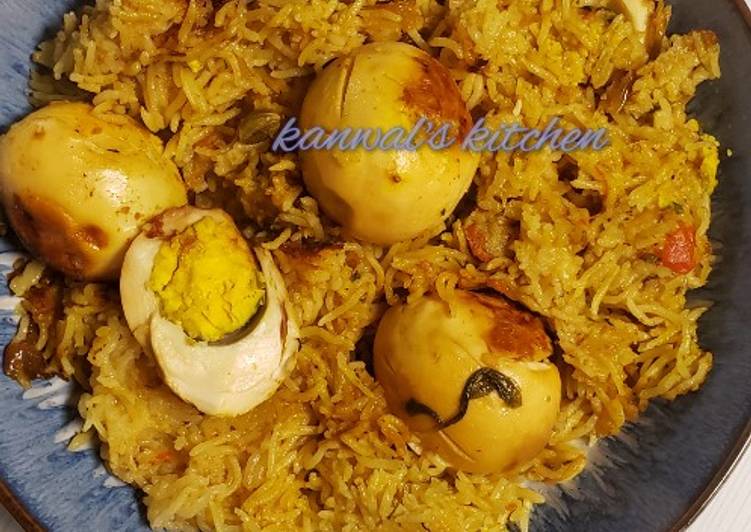 Recipe of Ultimate Cooker Egg biryani