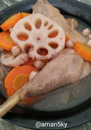 Foto resep Lotus Root Soup