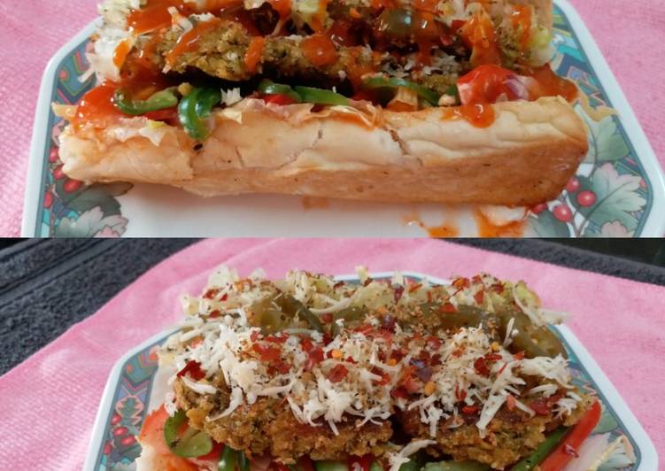 Easiest Way to Make Ultimate Chicken Subway Sandwich