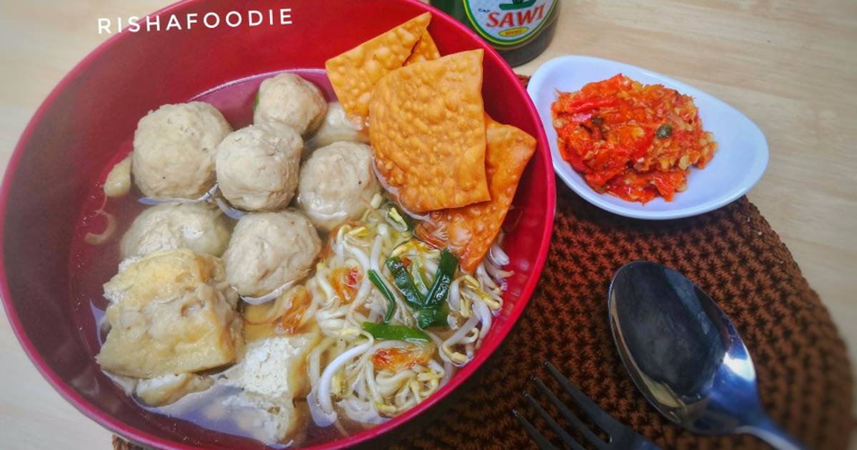 Resep Kuah Bakso Seger Oleh Cha Risha Cookpad