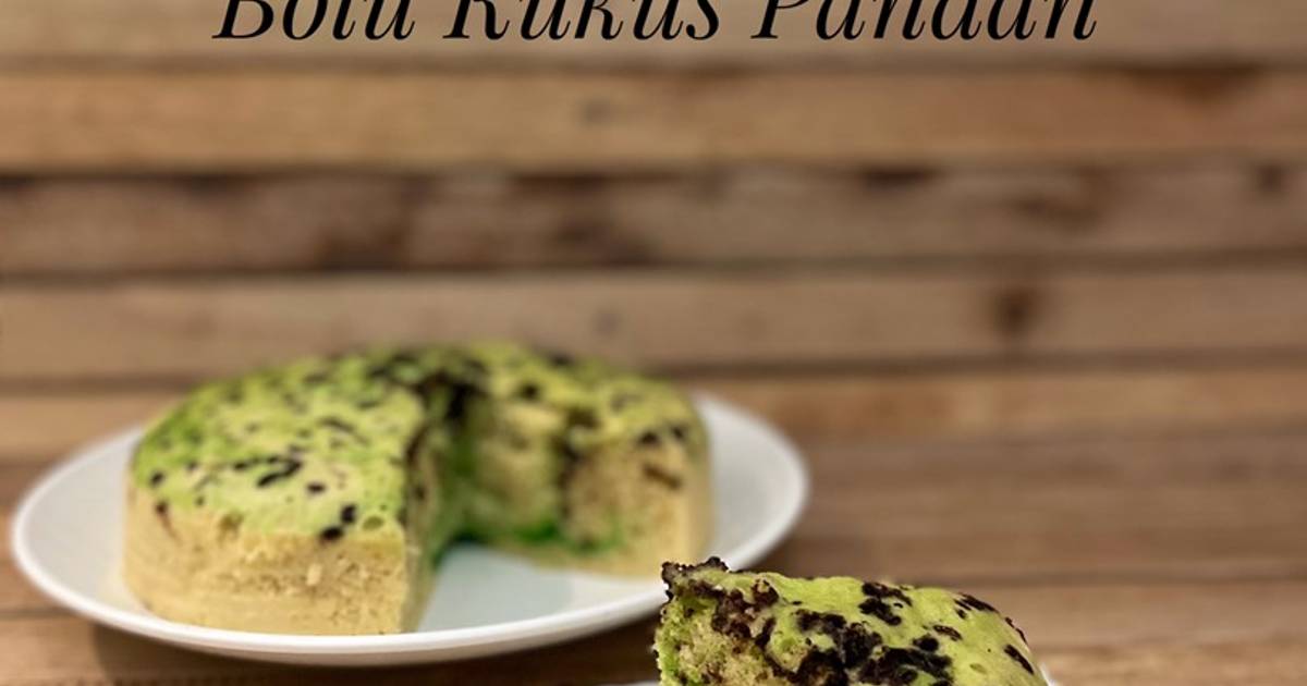 Resep Bolu Kukus Pandan Cuma 2 Telur Oleh Dpmentari - Cookpad