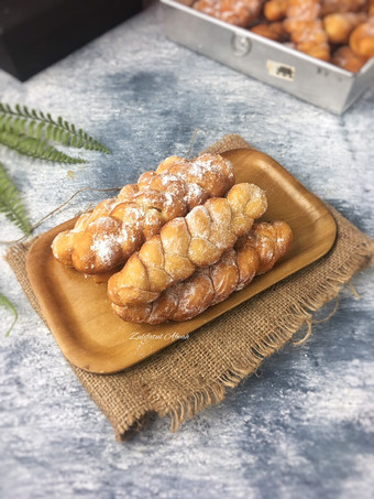 Resep Donat Kepang Anti Gagal