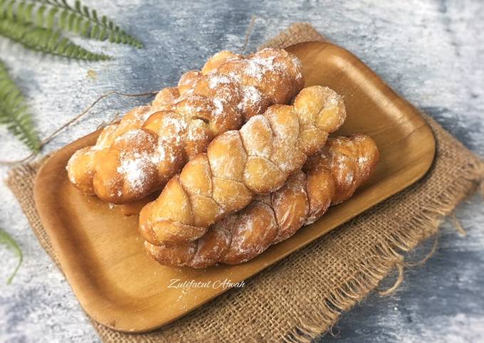 Resep Donat Kepang yang Lezat Sekali