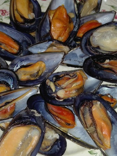 Una foto de Mejillones al vapor. Thermomix