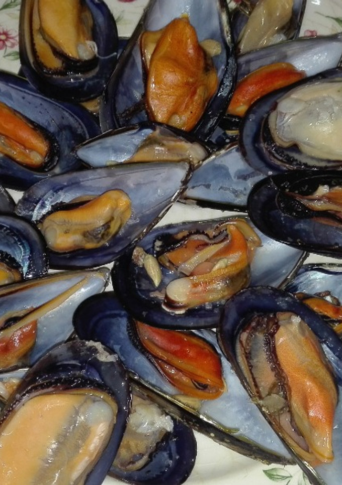Una foto de Mejillones al vapor. Thermomix