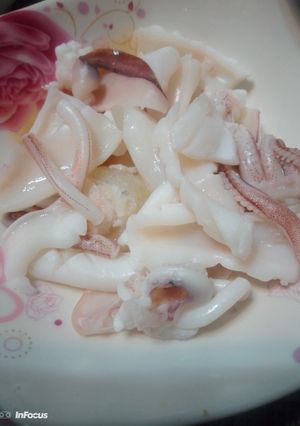 醬拌透抽 的食譜成品照片
