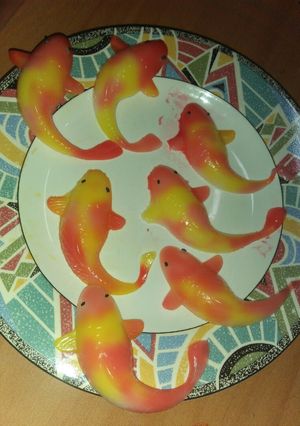 Foto resep Puding Ikan Mas koi