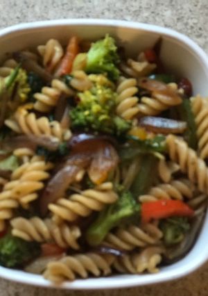 A picture of Whole wheat pasta.