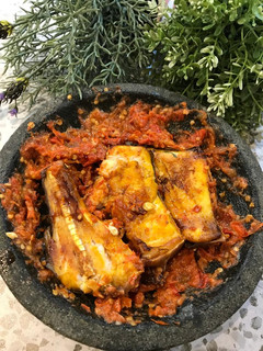 Foto resep Ikan Asap Sambel Penyet
