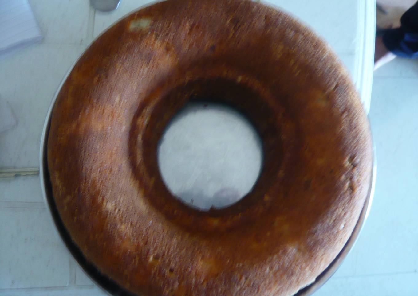 Pear walnut cake (with cream cheese)