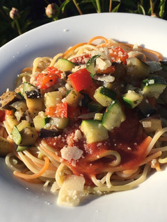 Ratatouille-Pasta Rezepthauptbild