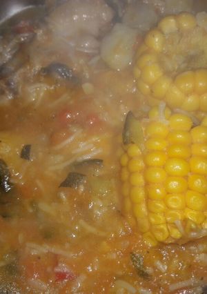 Una foto de Sopa potente