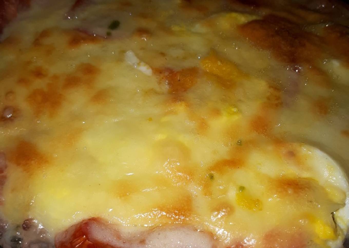 Pastel de carne con base de zapallo