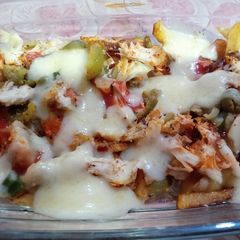 A picture of Cheesy Fries.