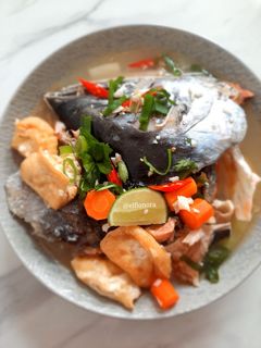 Foto resep Sop Kepala Ikan Salmon
