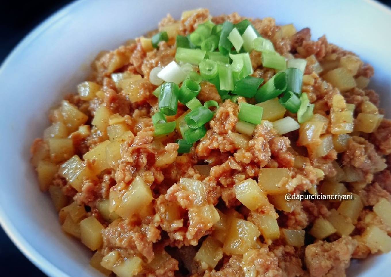 Tumis Daging Sapi Giling & Kentang (Untuk Isian)
