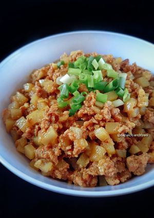 Foto resep Tumis Daging Sapi Giling & Kentang (Untuk Isian)