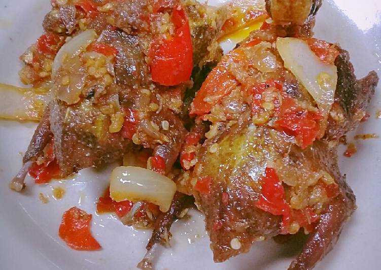 Cara Gampang Membuat Balado burung punai, Sempurna