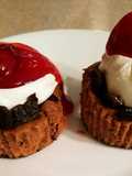 Black Forest Cheesecake Cupcakes