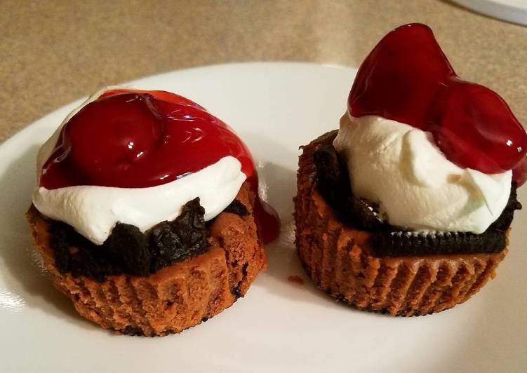 Black Forest Cheesecake Cupcakes Black Forest Cheesecake Cupcakes