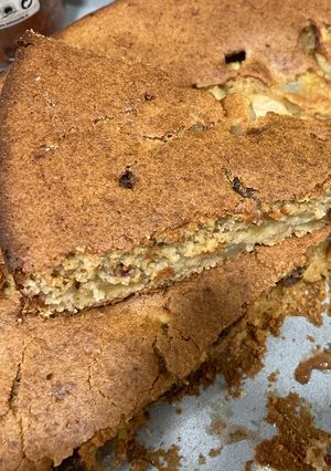 Una foto de Tarta de frutas sin harina