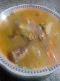 Sopita de mariscos enlatados 🍲