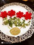 Millet (foxtail) beetroot healthy idli