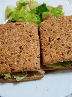 Una foto de Sándwiches vegetales
