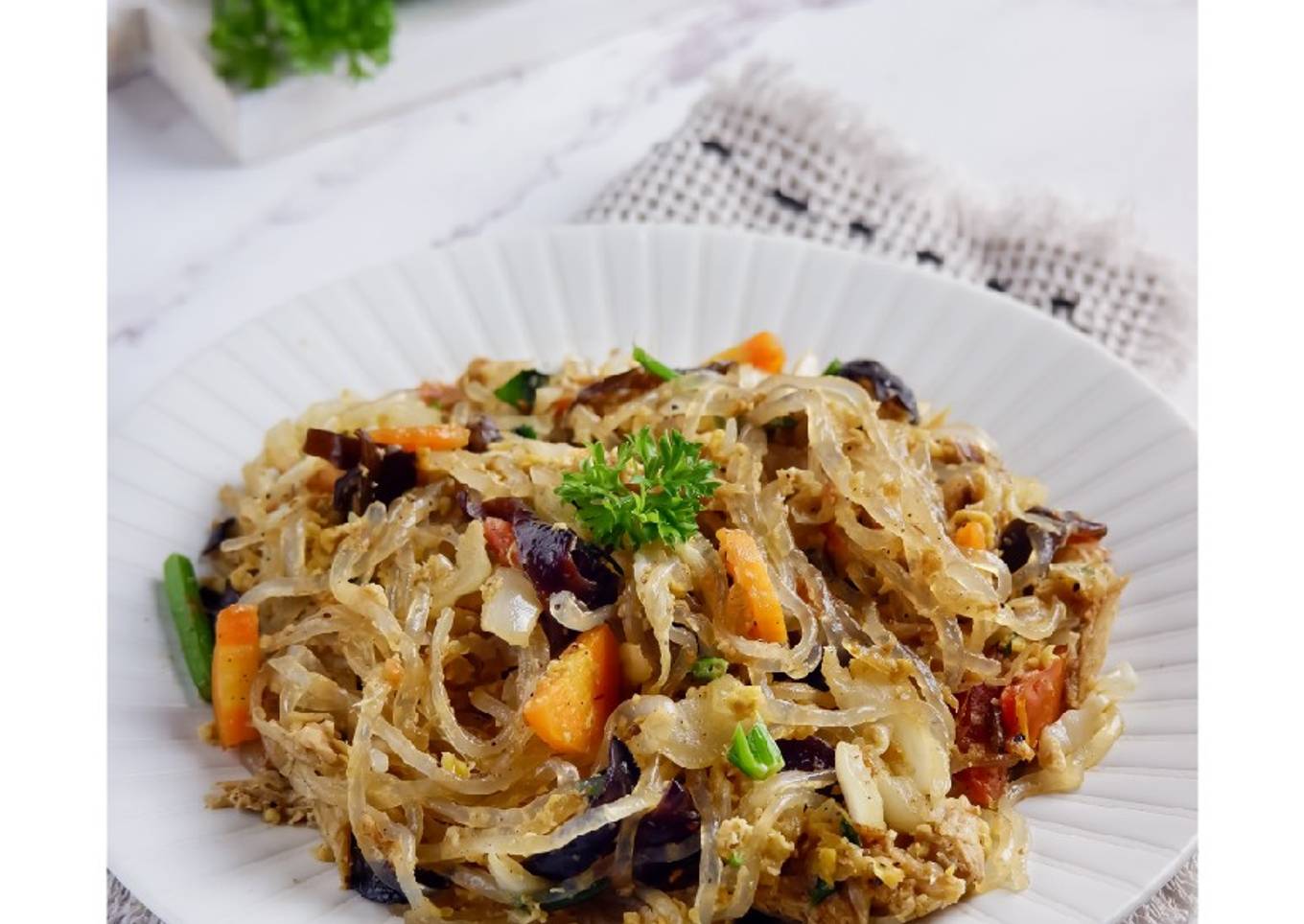 Mie Shirataki Goreng (no msg)
