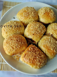Foto resep Roti manis crumble cheese tanpa telur
